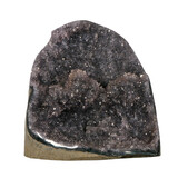 Amethist (zwart) cluster staand 16,5 x 16,5 x 12 cm | 2312 gram