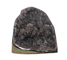 Amethist (zwart) cluster staand 16,5 x 16,5 x 12 cm | 2312 gram