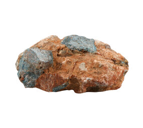 Apatiet kristallen in calciet (oranje) ruw 32 x 23 x 13 cm | 10960 gram Apatiet kristallen in calciet (oranje) ruw 32 x 23 x 13 cm | 10960 gram