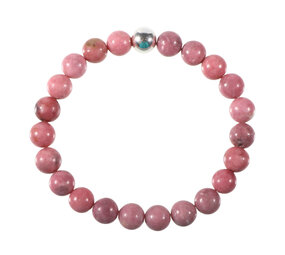 Rhodoniet armband 20 cm | 8 mm kralen Rhodoniet armband 20 cm | 8 mm kralen