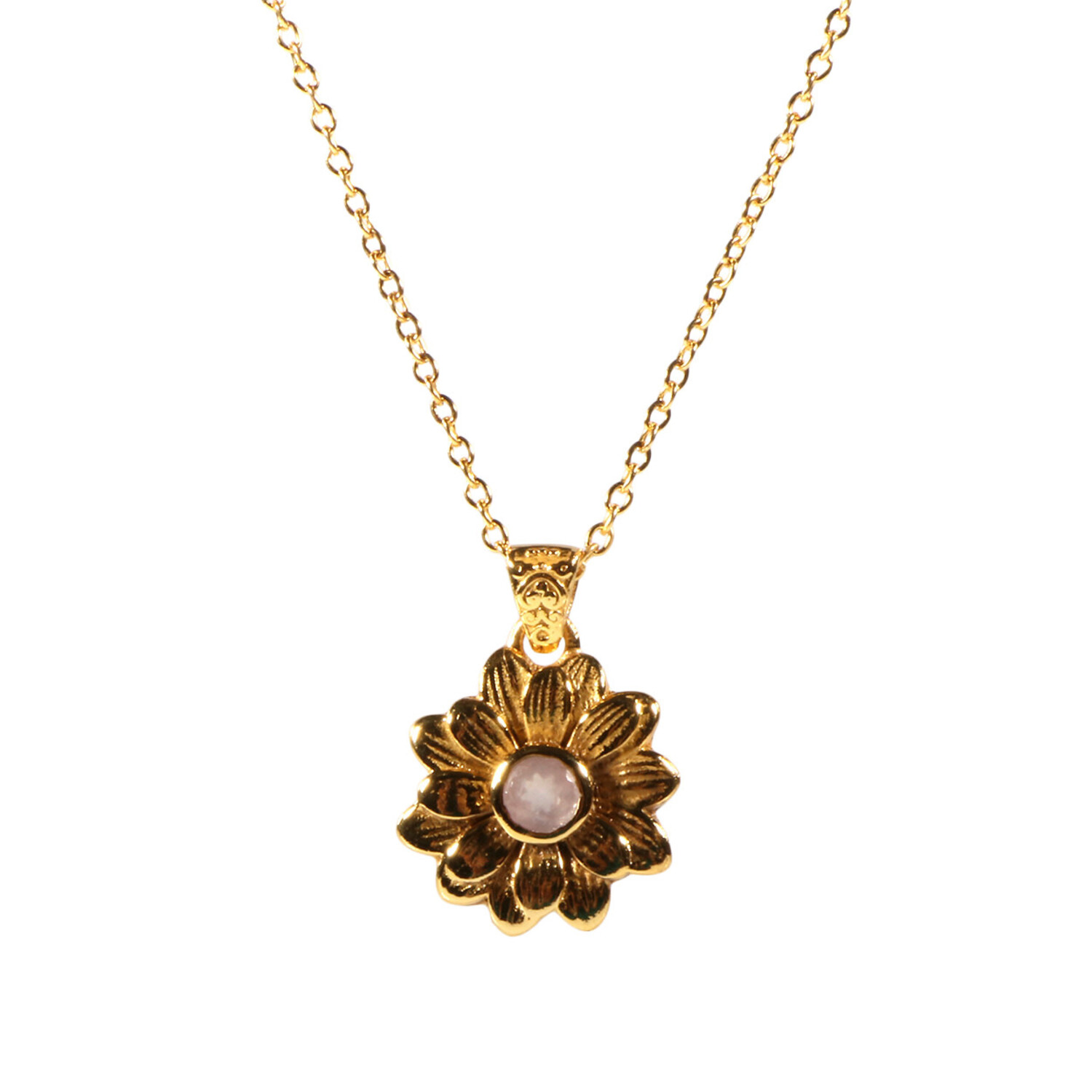 Shungiet Bloem des Levens Ketting voor Spirituele Kracht