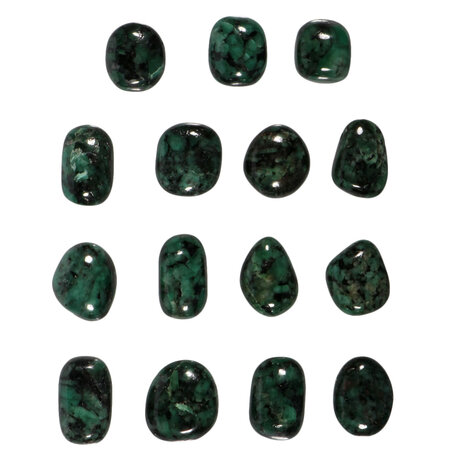 Smaragd hanger A-kwaliteit doorboord Smaragd hanger A-kwaliteit doorboord