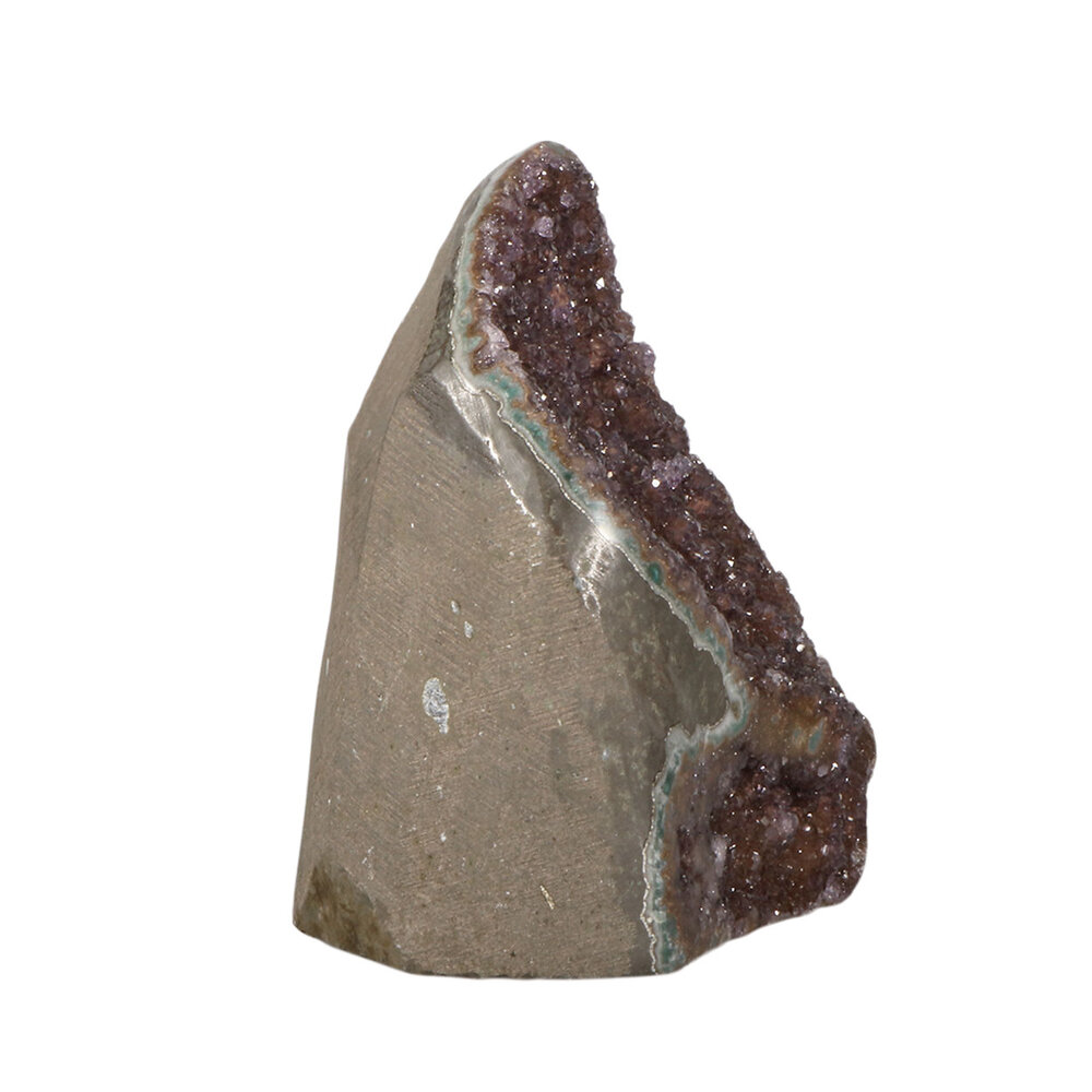 Amethist (galaxy) cluster staand 11 x 8,5 x 7 cm | 794 gram Amethist (galaxy) cluster staand 11 x 8,5 x 7 cm | 794 gram