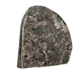 Amethist (zwart) cluster staand 14 x 13,5 x 8 cm | 1736 gram