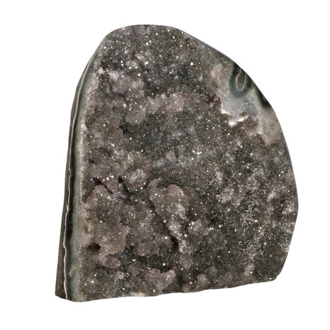 Amethist (zwart) cluster staand 14 x 13,5 x 8 cm | 1736 gram