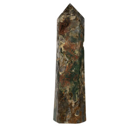 Jaspis (oceaan) punt geslepen 34,5 x 10 x 8 cm | 4052 gram Jaspis (oceaan) punt geslepen 34,5 x 10 x 8 cm | 4052 gram