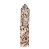 Agaat (kant) obelisk 25 x 5,5 x 4 cm | 1082 gram