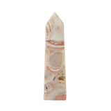 Agaat (roze) obelisk 19 x 5 x 3 cm | 543 gram