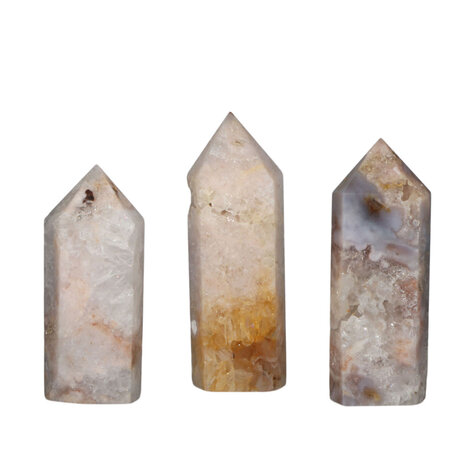 Amethist (roze) punt geslepen 9,5 - 11 cm Amethist (roze) punt geslepen 9,5 - 11 cm