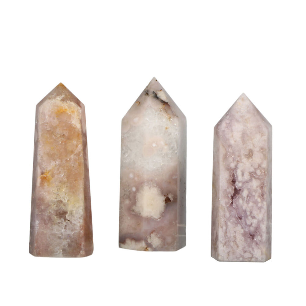 Amethist (roze) punt geslepen 9,5 - 11 cm Amethist (roze) punt geslepen 9,5 - 11 cm