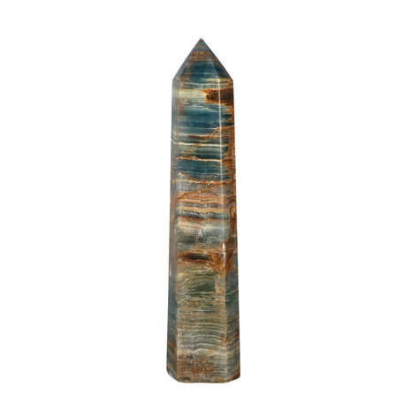 Aragoniet (blauw) punt geslepen 21 x 4,5 x 4 cm | 620 gram Aragoniet (blauw) punt geslepen 21 x 4,5 x 4 cm | 620 gram