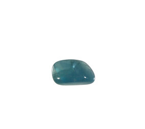 Fluoriet (blauw) steen getrommeld 2 - 5 gram Fluoriet (blauw) steen getrommeld 2 - 5 gram