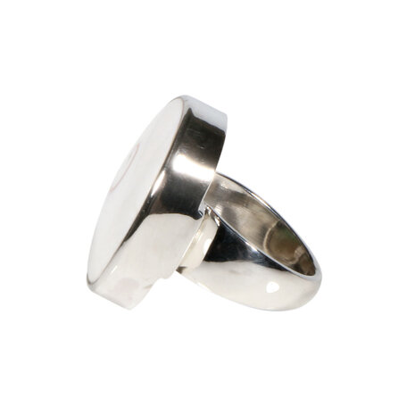 Zilveren ring Shiva oog maat 17 1/2 | ovaal 2,4 x 2,1 cm Zilveren ring Shiva oog maat 17 1/2 | ovaal 2,4 x 2,1 cm