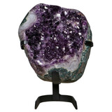 Amethist geode op standaard 28 x 28 x 15 cm | 16,38 kg Amethist geode op standaard 28 x 28 x 15 cm | 16,38 kg