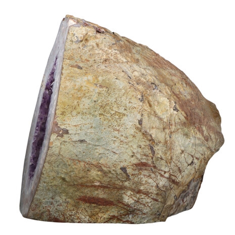 Amethist geode staand 26,5 x 25 x 19 cm | 13,17 kg