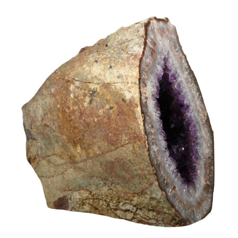 Amethist geode staand 26,5 x 25 x 19 cm | 13,17 kg