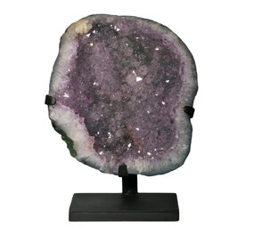 Amethist geode op standaard 25 x 23 x 10 cm | 4870 gram Amethist geode op standaard 25 x 23 x 10 cm | 4870 gram