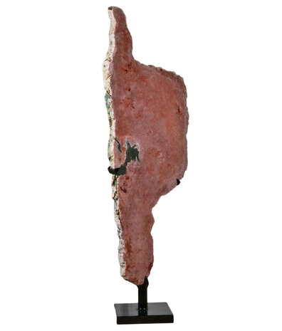 Amethist (roze) op standaard 72 x 35 x 2,5 cm | 8560 gram Amethist (roze) op standaard 72 x 35 x 2,5 cm | 8560 gram