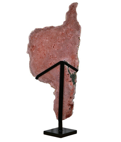 Amethist (roze) op standaard 72 x 35 x 2,5 cm | 8560 gram Amethist (roze) op standaard 72 x 35 x 2,5 cm | 8560 gram