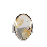 Zilveren ring golden healer (limonietkwarts) maat 17 1/2 | ovaal 2,4 x 1,6 cm Zilveren ring golden healer (limonietkwarts) maat 17 1/2 | ovaal 2,4 x 1,6 cm