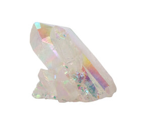 Angel aura kwarts cluster 6,6 x 4,5 x 2,9 cm | 66 gram Angel aura kwarts cluster 6,6 x 4,5 x 2,9 cm | 66 gram