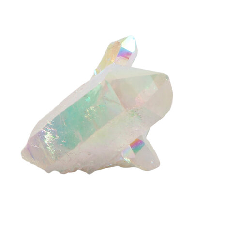 Angel aura kwarts cluster 6,6 x 4,5 x 2,9 cm | 66 gram Angel aura kwarts cluster 6,6 x 4,5 x 2,9 cm | 66 gram