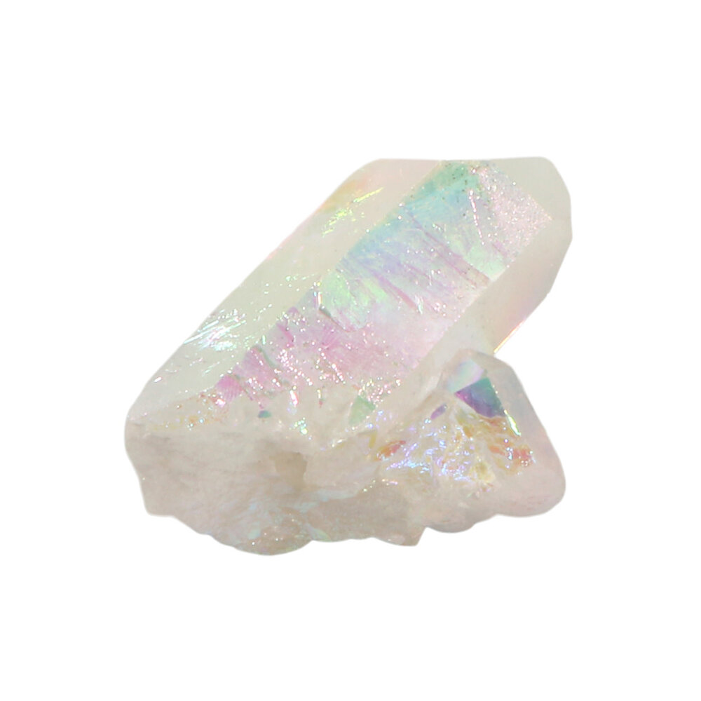 Angel aura kwarts cluster 6,6 x 4,5 x 2,9 cm | 66 gram Angel aura kwarts cluster 6,6 x 4,5 x 2,9 cm | 66 gram