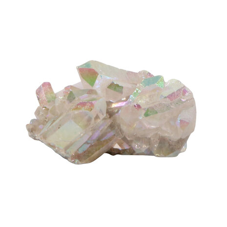 Angel aura kwarts cluster 6,4 x 5 x 3,7 cm | 69 gram Angel aura kwarts cluster 6,4 x 5 x 3,7 cm | 69 gram