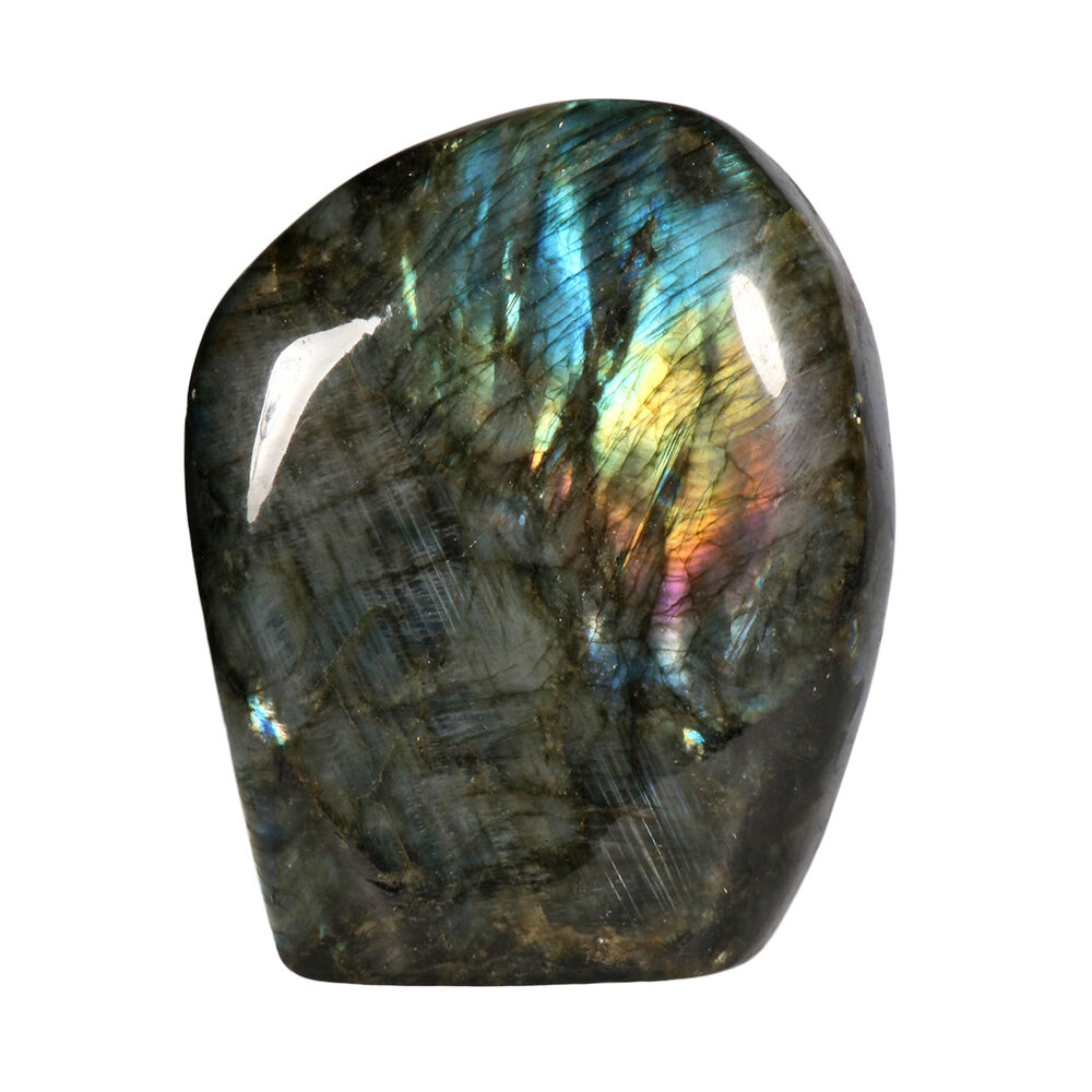 Labradoriet sculptuur 16,5 x 14 x 6,5 cm | 3073 gram Labradoriet sculptuur 16,5 x 14 x 6,5 cm | 3073 gram