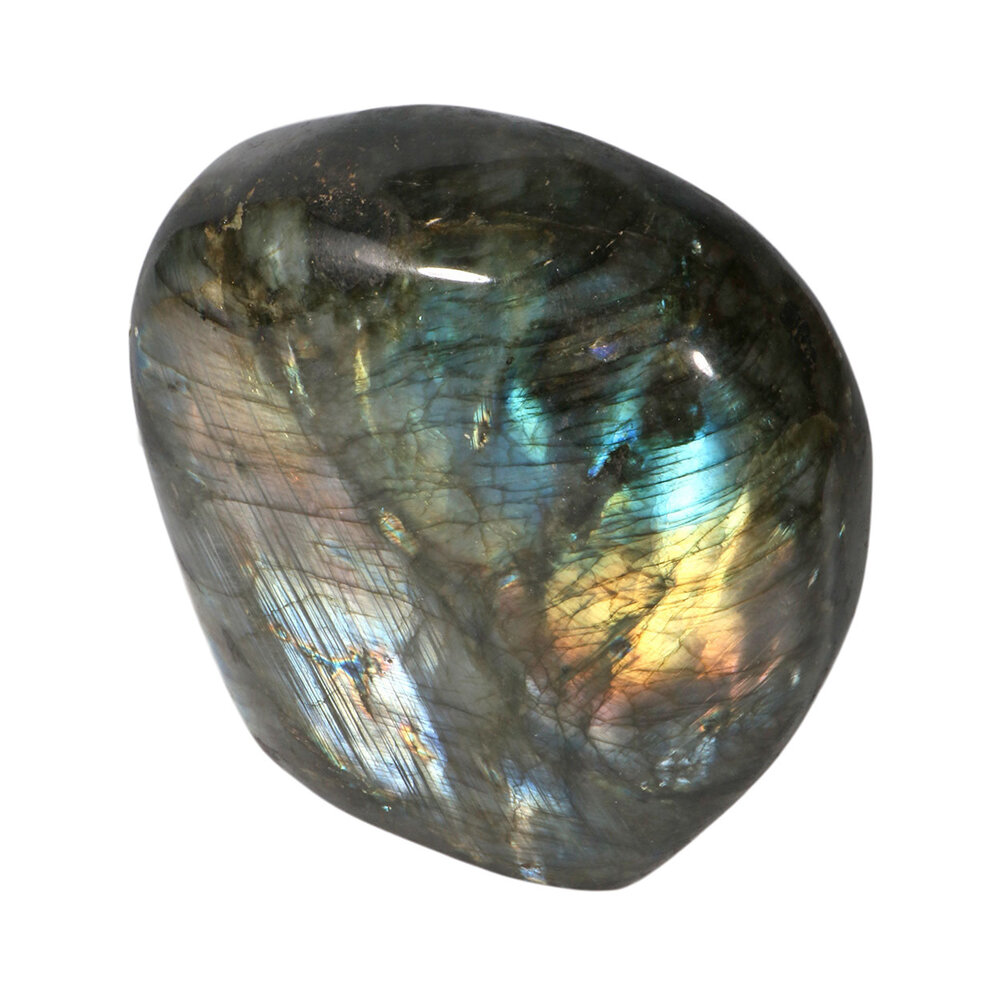 Labradoriet sculptuur 16,5 x 14 x 6,5 cm | 3073 gram Labradoriet sculptuur 16,5 x 14 x 6,5 cm | 3073 gram