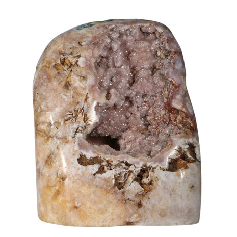 Amethist (roze) sculptuur 18 x 15 x 14 cm  | 5015 gram