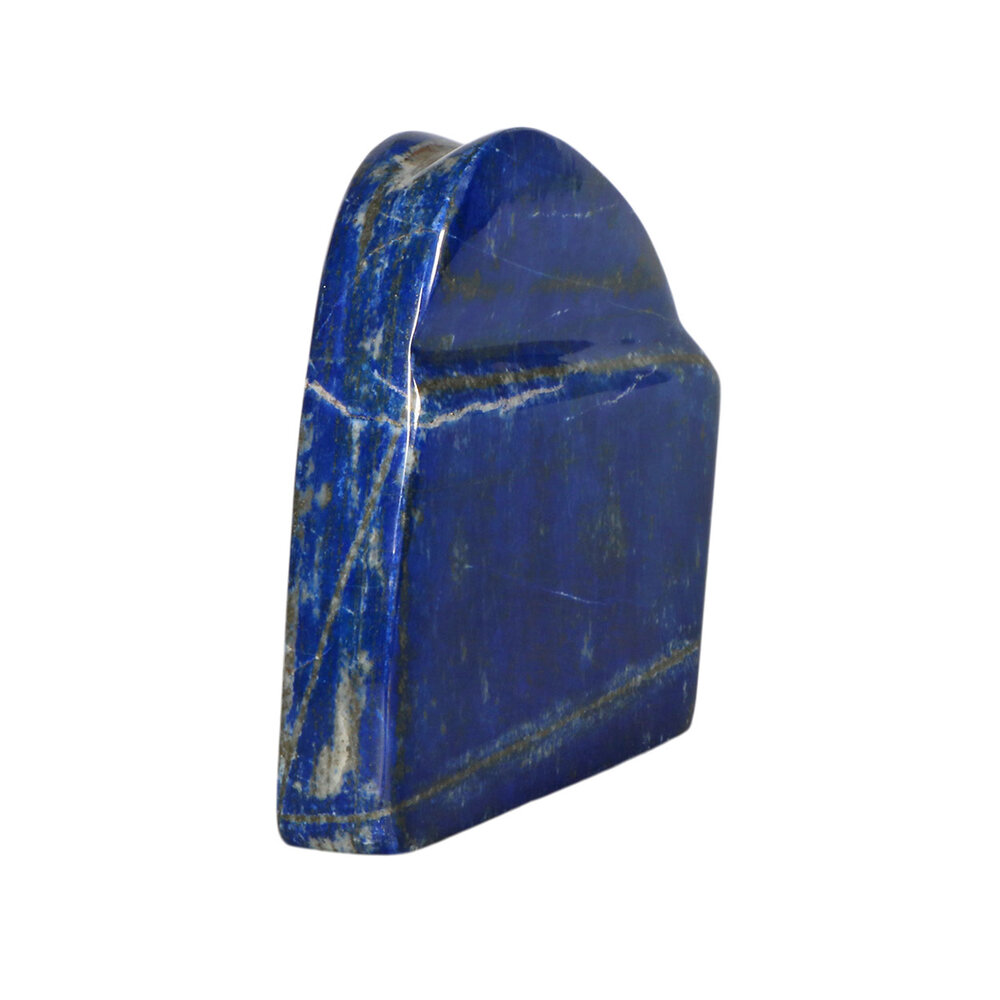 Lapis lazuli A-kwaliteit sculptuur 12 x 10 x 2,5 cm | 498 gram Lapis lazuli A-kwaliteit sculptuur 12 x 10 x 2,5 cm | 498 gram