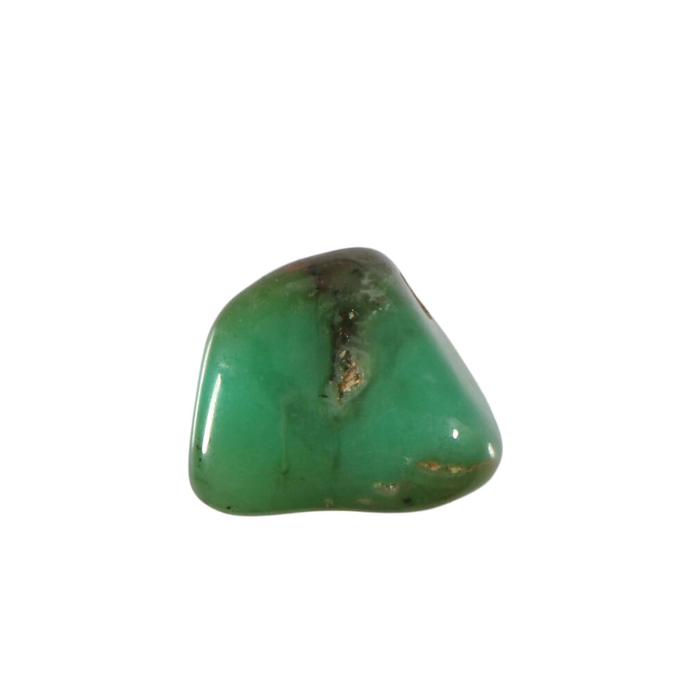 Chrysopraas steen getrommeld | groot (L) Chrysopraas steen getrommeld | groot (L)