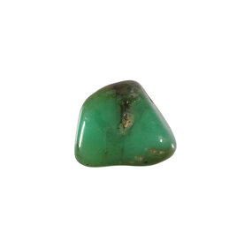 Chrysopraas steen getrommeld 10 - 20 gram Chrysopraas steen getrommeld 10 - 20 gram