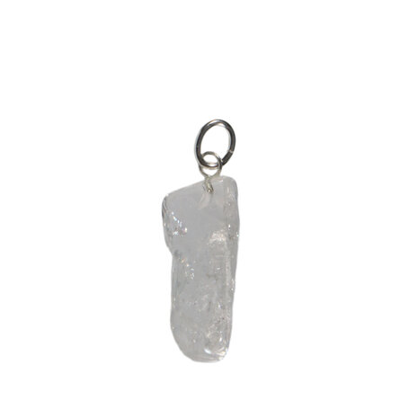 Azeztuliet (Satyaloka) hanger met zilveren oogje Azeztuliet (Satyaloka) hanger met zilveren oogje