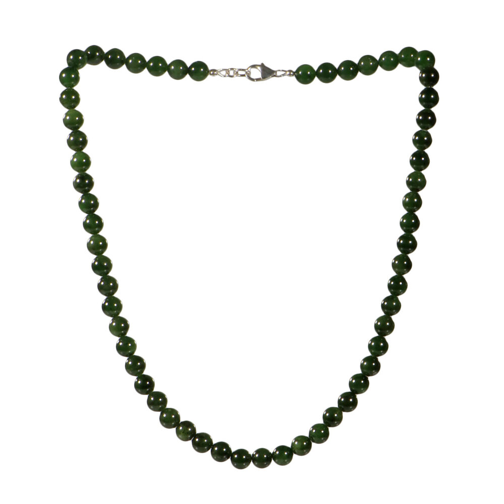 Jade ketting 8 mm kralen Jade ketting 8 mm kralen