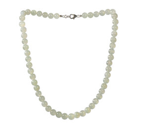 New jade (serpentijn) ketting 8 mm kralen New jade (serpentijn) ketting 8 mm kralen