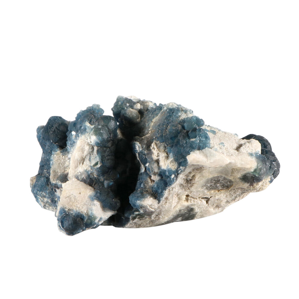 Fluoriet (blauw) cluster 14 x 8,5 x 6 cm | 672 gram