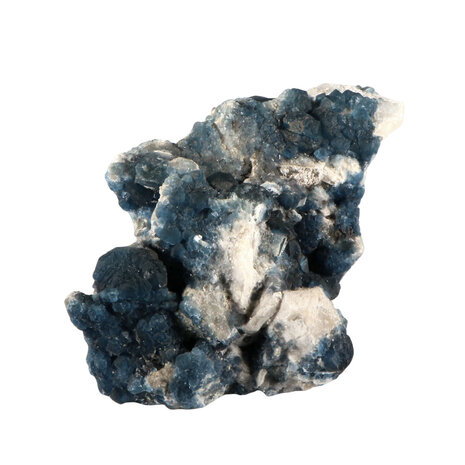 Fluoriet (blauw) cluster 14 x 8,5 x 6 cm | 672 gram