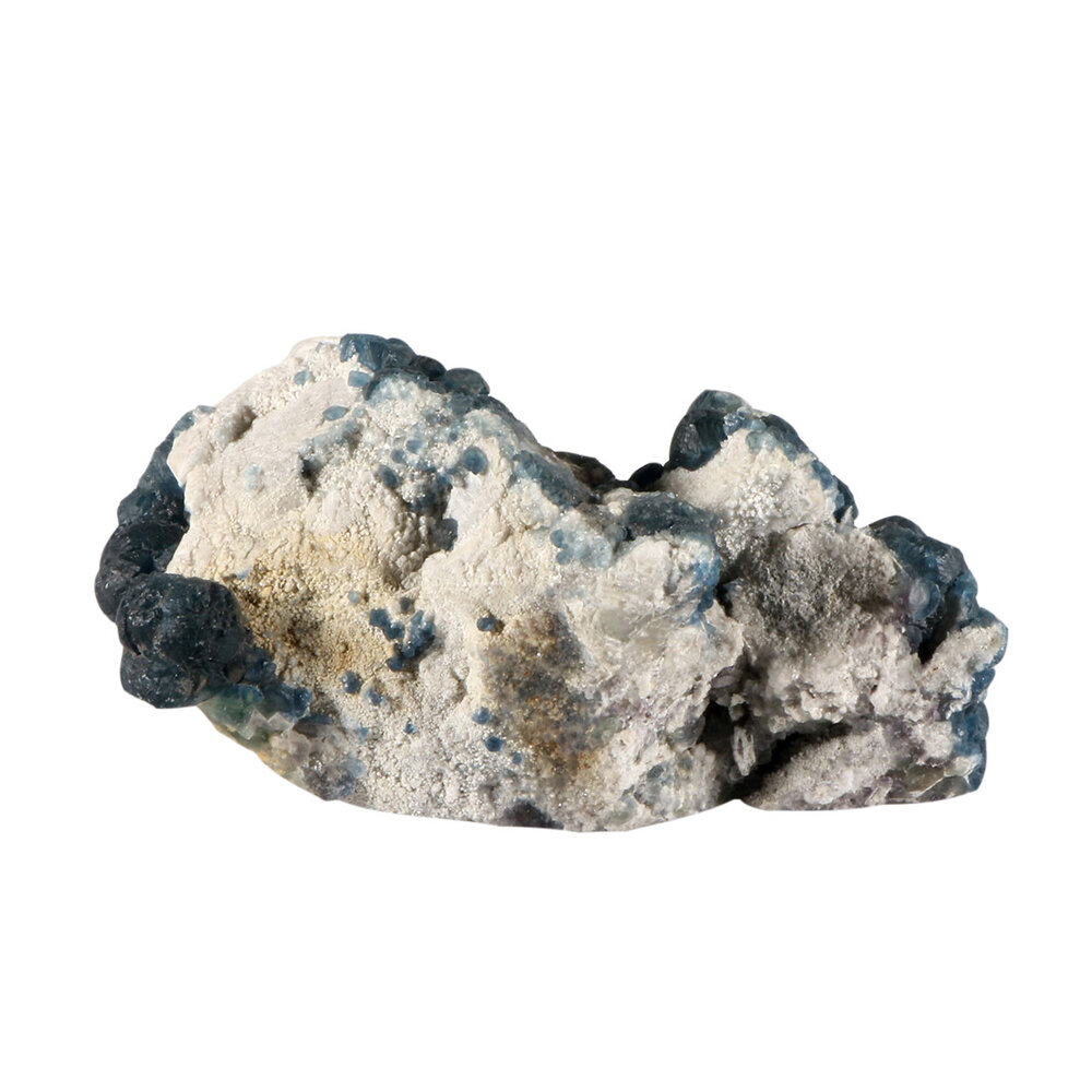 Fluoriet (blauw) cluster 14 x 8,5 x 6 cm | 672 gram
