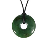 Jade hanger donut 3 cm