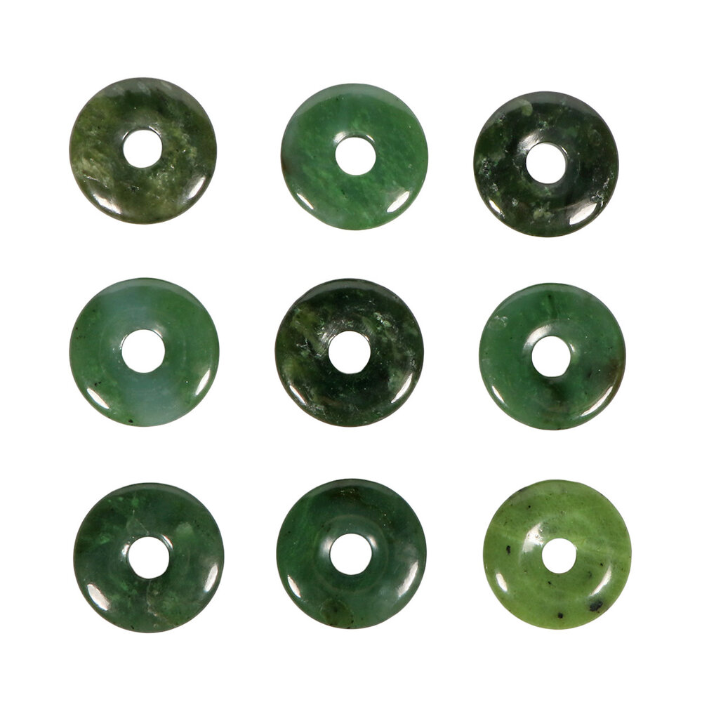 Jade hanger donut 3 cm Jade hanger donut 3 cm