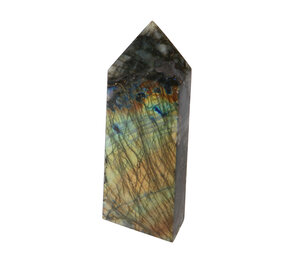 Labradoriet obelisk A-kwaliteit 24 x 8 x 4 cm | 1520 gram Labradoriet obelisk A-kwaliteit 24 x 8 x 4 cm | 1520 gram