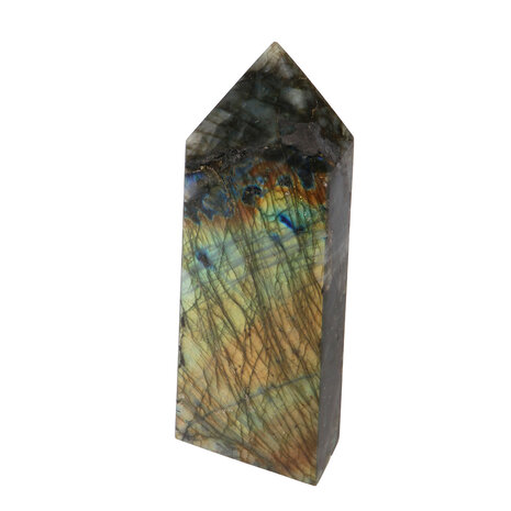 Labradoriet obelisk A-kwaliteit 24 x 8 x 4 cm | 1520 gram Labradoriet obelisk A-kwaliteit 24 x 8 x 4 cm | 1520 gram