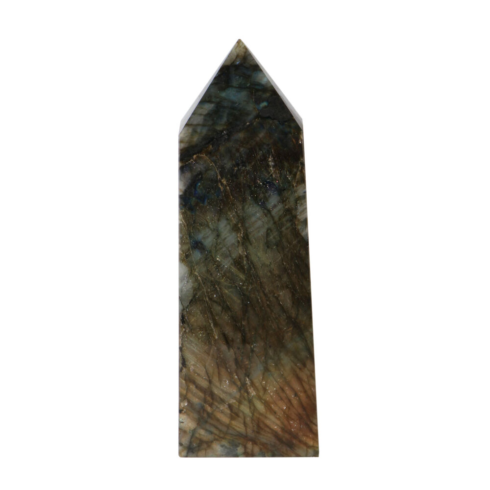 Labradoriet obelisk A-kwaliteit 24 x 8 x 4 cm | 1520 gram Labradoriet obelisk A-kwaliteit 24 x 8 x 4 cm | 1520 gram