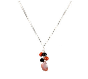 Zilveren ketting tros sterrenbeeld schorpioen Zilveren ketting tros sterrenbeeld schorpioen