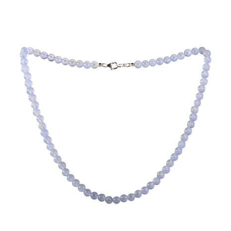 Chalcedoon ketting 6 mm kralen