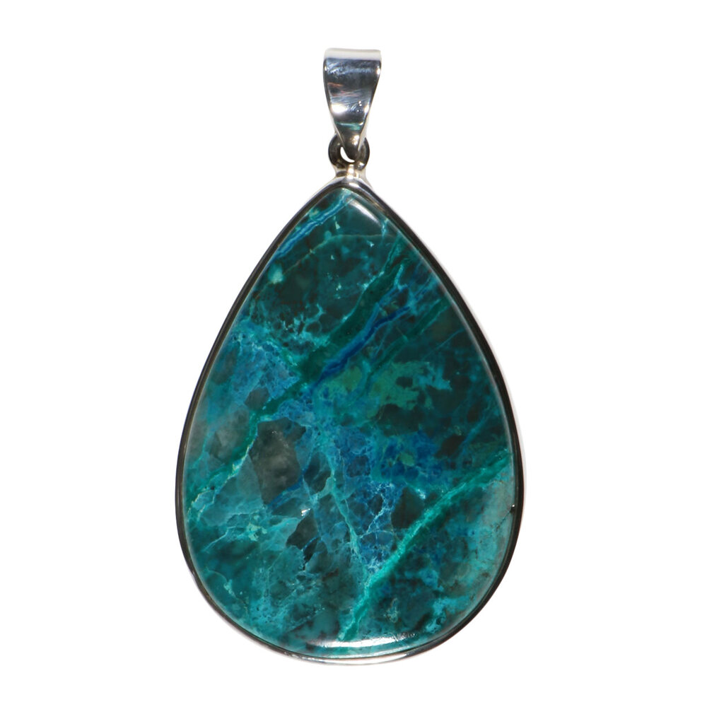 Zilveren hanger quantum quattro | druppel 4,4 x 3,1 cm Zilveren hanger quantum quattro | druppel 4,4 x 3,1 cm