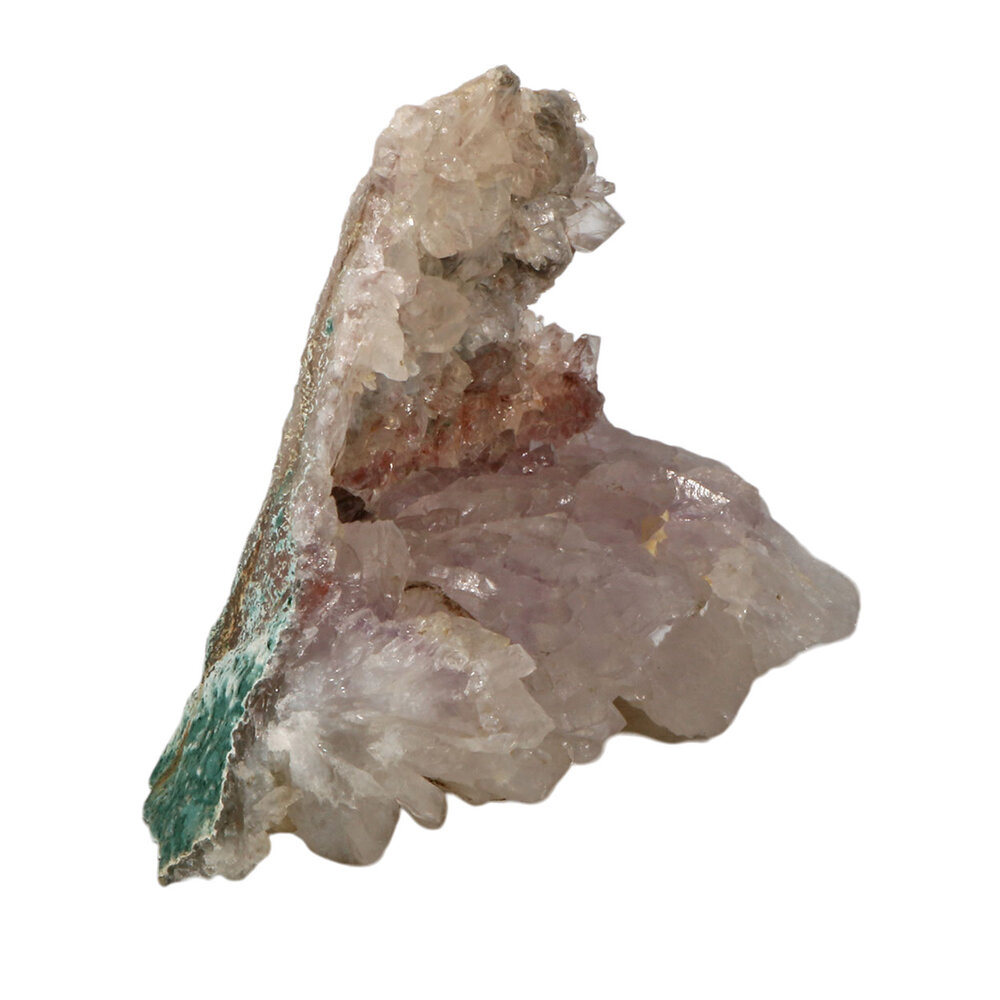 Amethist (bloem) geode staand 16 x 11,5 x 8 cm | 622 gram Amethist (bloem) geode staand 16 x 11,5 x 8 cm | 622 gram