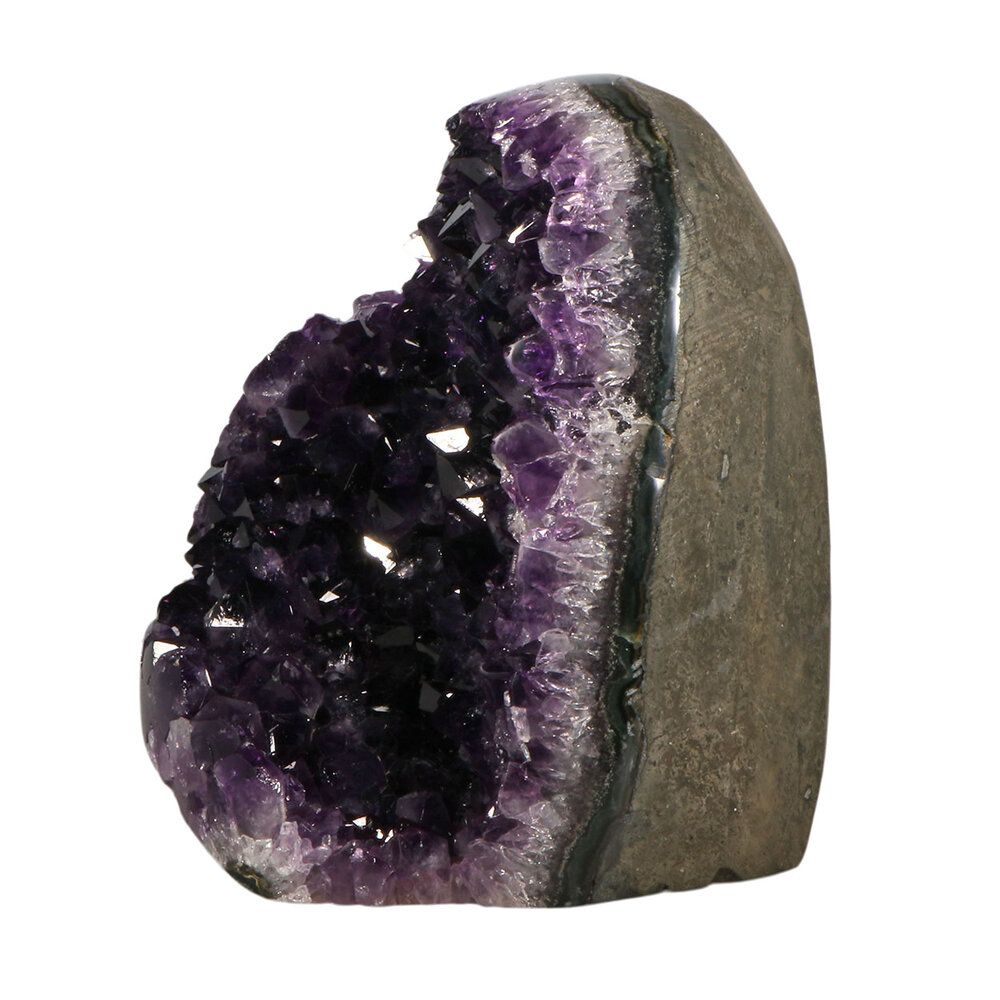 Amethist A-kwaliteit cluster staand 13 x 11,5 x 11 cm | 1785 gram